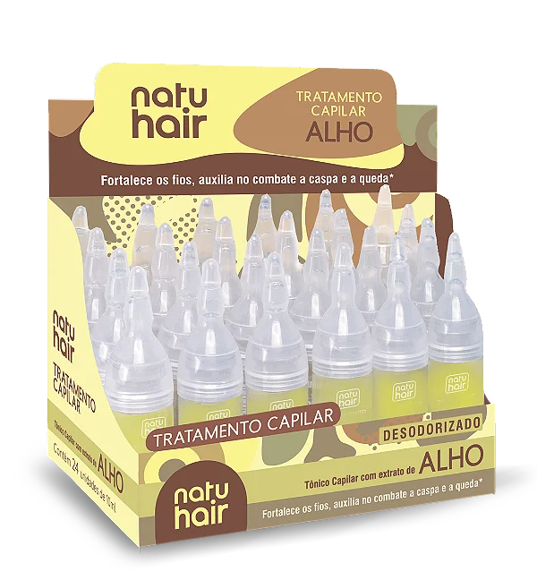 NatuHair - EXTRATO DE ALHO