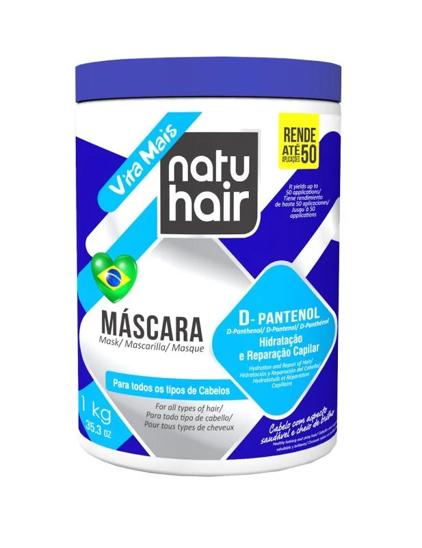 Natuhair Mascara D Pantenol 1kg