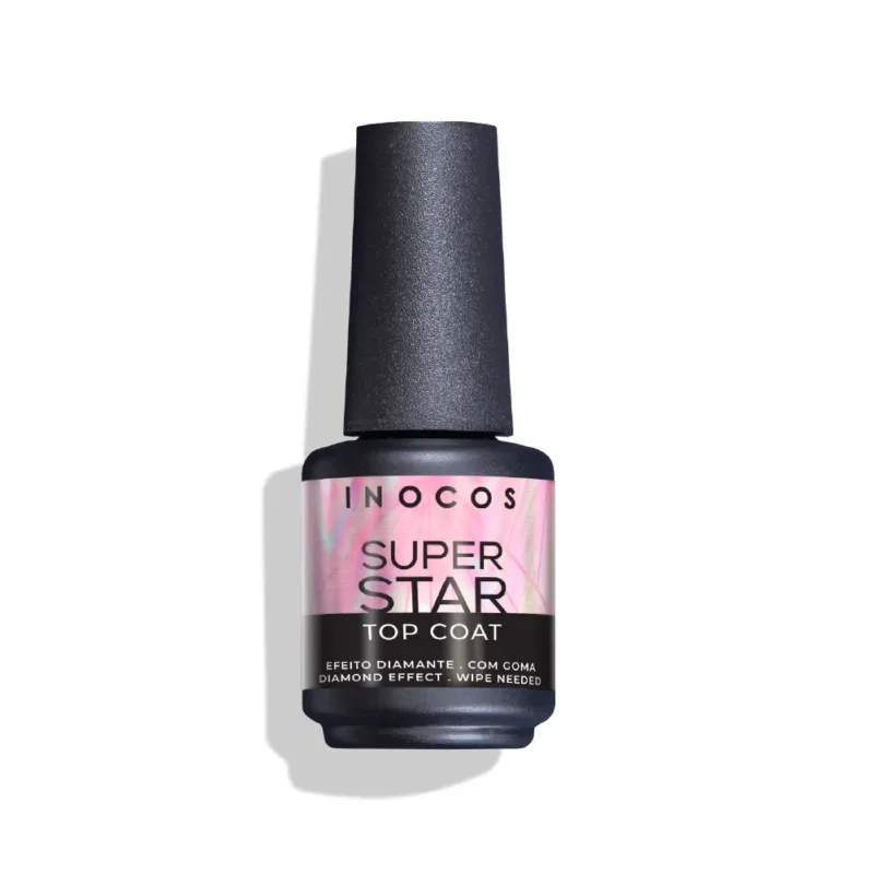 INOCOS - TOP COAT SUPER STAR VERNIZ GEL 15ml