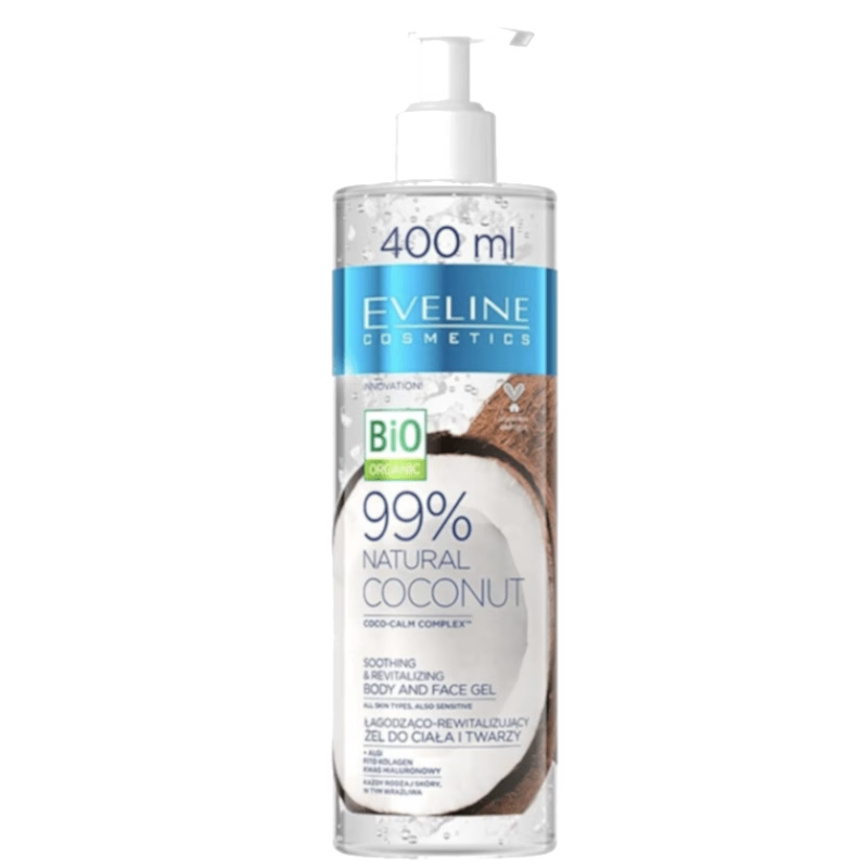 Eveline Creme Corporal 99% Natural Coconut 400ml