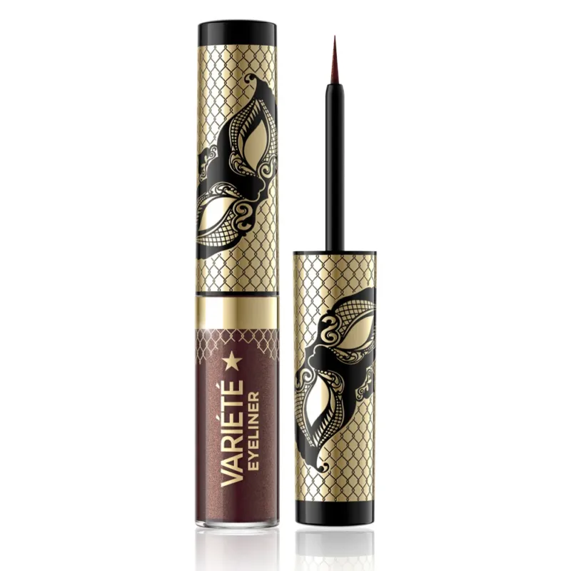 Eveline - Delineador Líquido Variete Marrom Brilhante No. 02 4ml