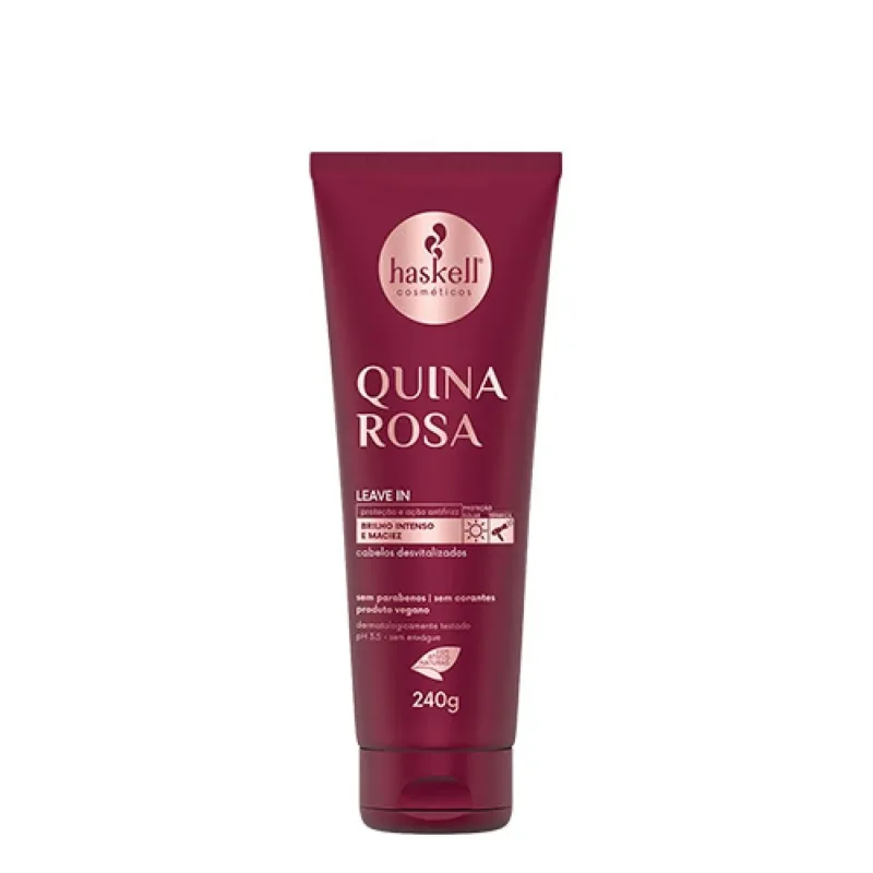 QUINA ROSA LEAVE-IN 240ML - HASKELL