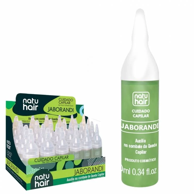 Natu Hair - Ampola Jaborandi 10ml
