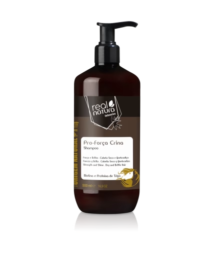 Real Natura Shampoo Intensivo Pro Forca Crina 500ml