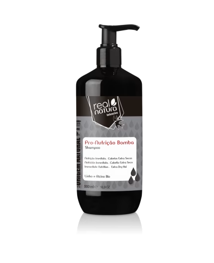 Real Natura Pro-Nutrição Bomba Shampoo sem Sal 500ml