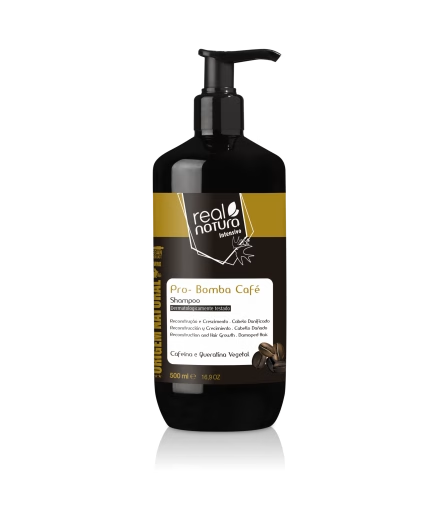Real Natura Pro Vitamina Bomba Cafe Shampoo 500ml