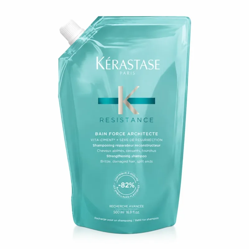 Kérastase Resistance Bain Force Architecte  Refill Pouch 500 ml