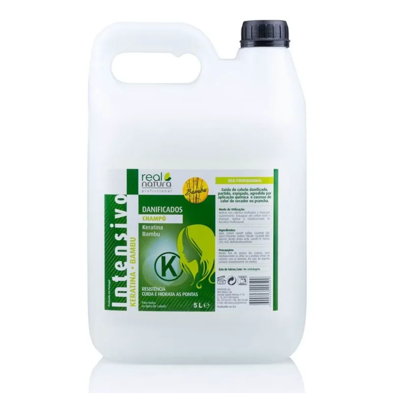 Real Natura Keratina Bambu Shampoo 5L