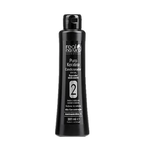Real Natura Condicionador sem Sal Puro Keratina 300ml