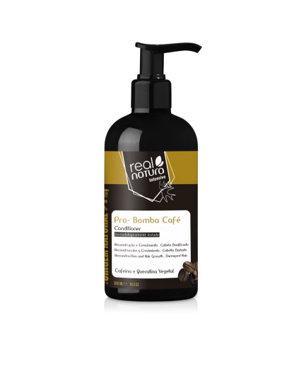 Real Natura Pro-Bomba Café Condicionador sem Sal 300ml