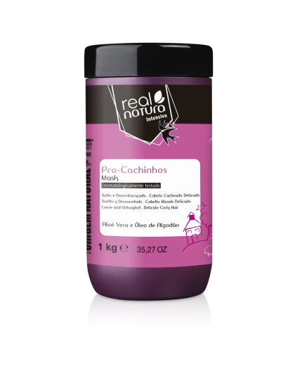 Real Natura Máscara Pro-Cachinhos 1kg