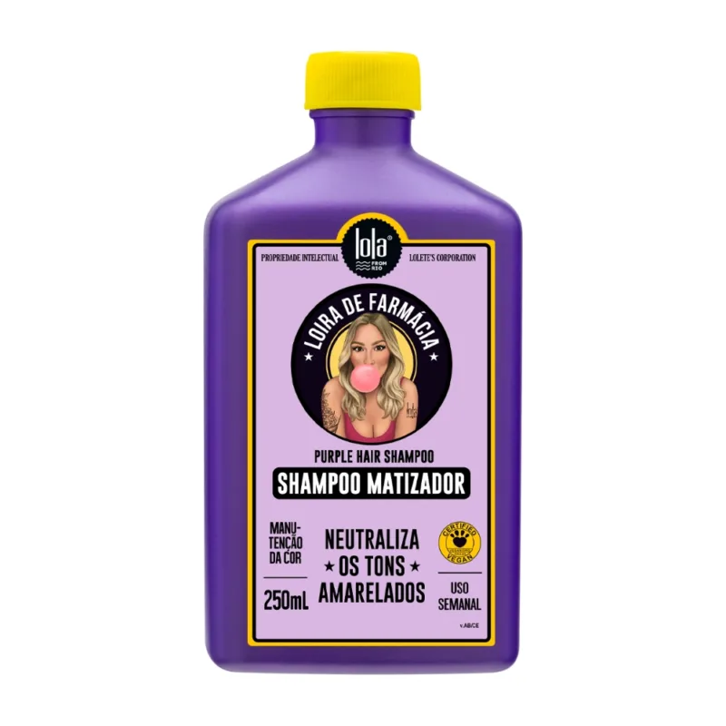 Lola Loira de Farmácia Shampoo Matizador 250ml