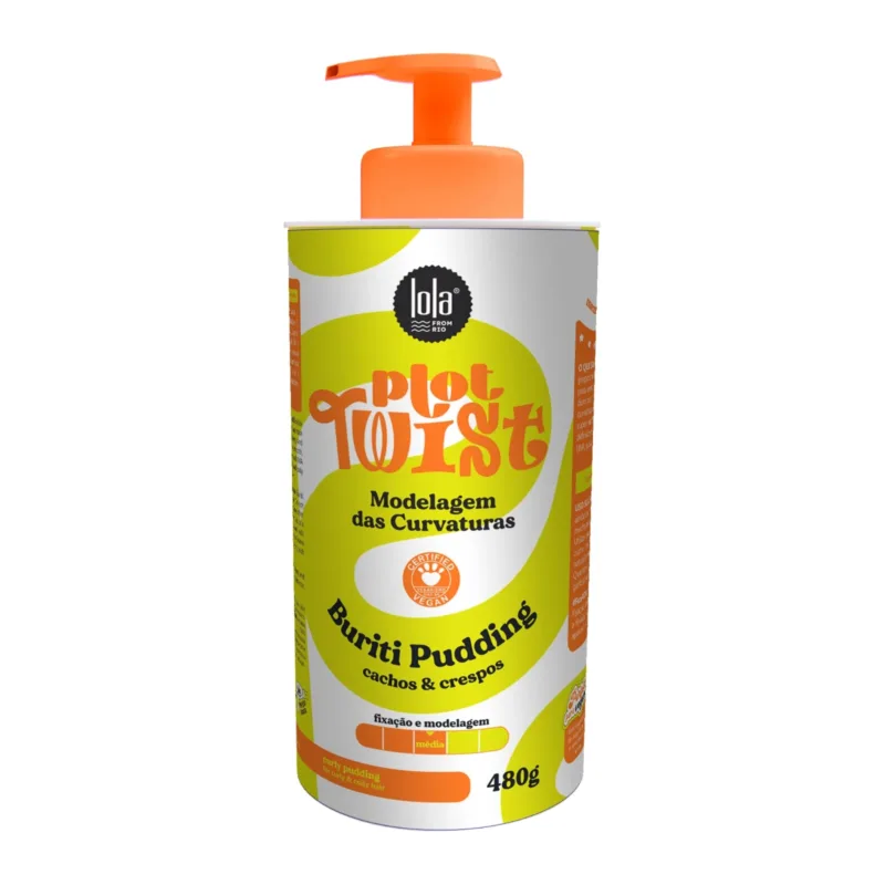 Lola Plot Twist Pudding Buriti Modelagem das Curvaturas 480g