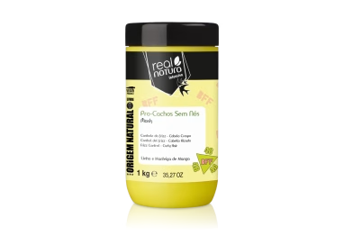 Real Natura Máscara Pro-Cachos Sem Nós 1kg