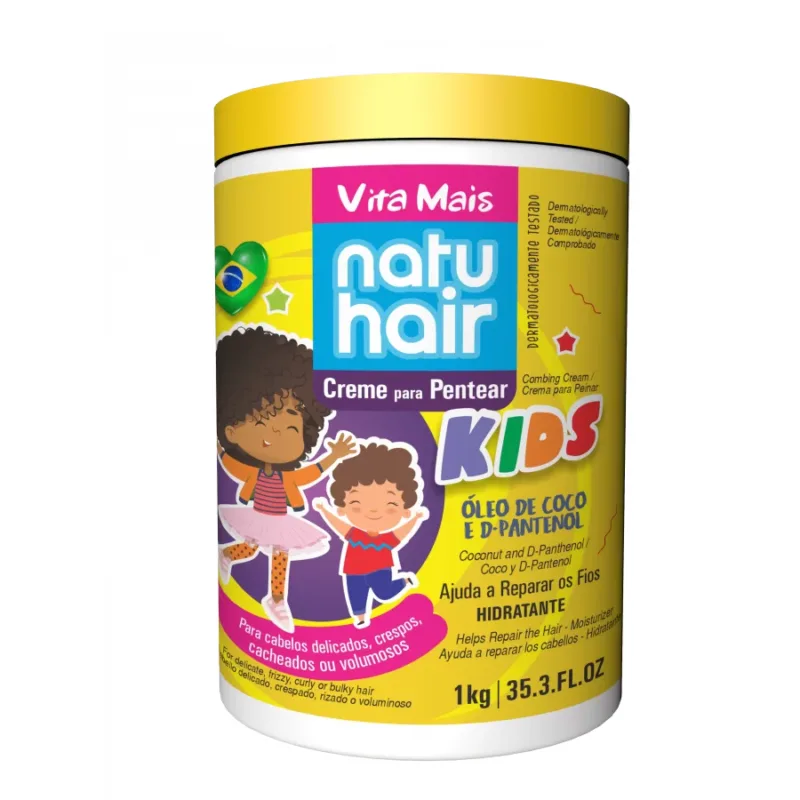 NatuHair Kids Creme para Pentear 1kg