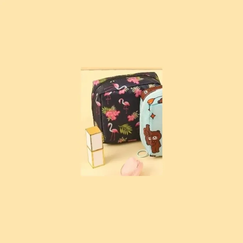 1 peça Bolsa Portátil de Armazenamento de pensos higiênicos