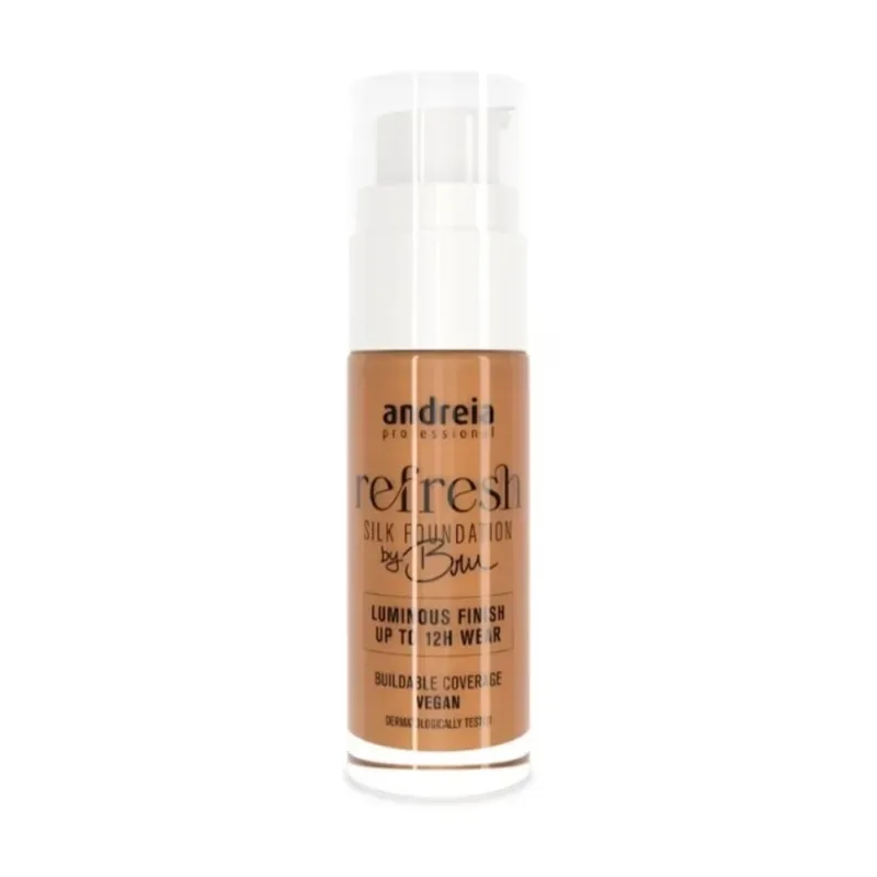 Andreia Refresh Silk Foundation by Bru 05 Toasted Almond