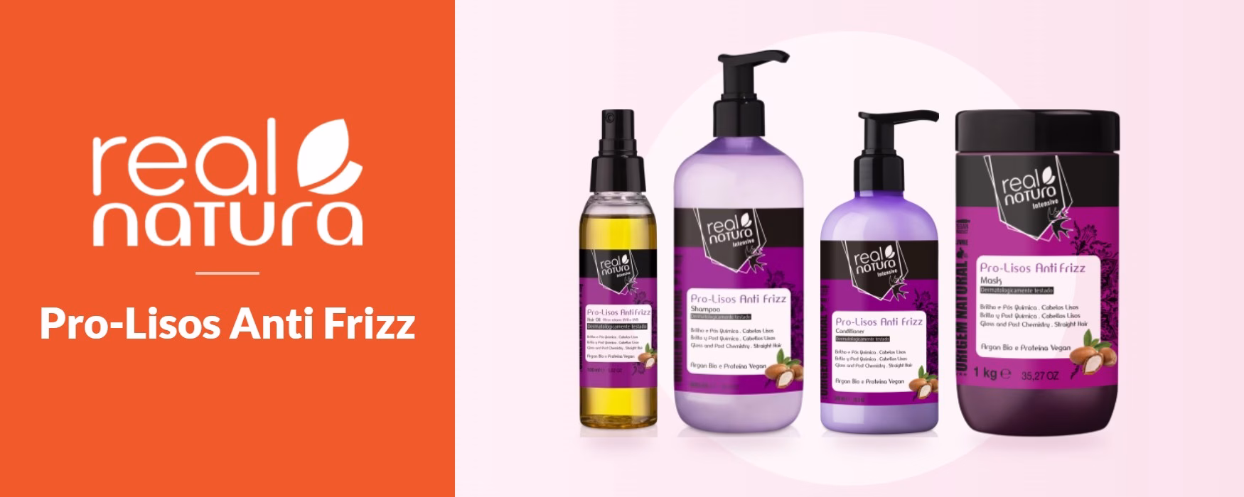Real Natura - Pro-Lisos Anti Frizz