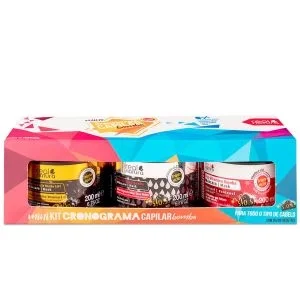 Real Natura Kit Mini Cronograma Capilar 3x200ml