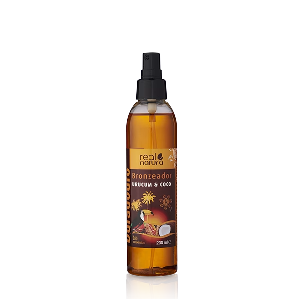 Real Natura - Óleo Bronzeador Urucum + Coco 200ml