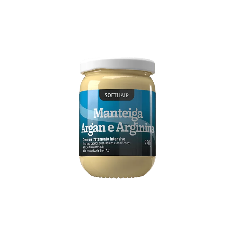 Soft Hair - Manteiga Argan e Arginina 220g