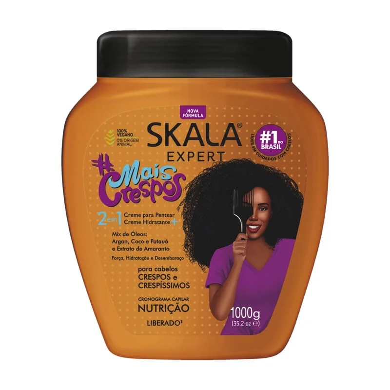 Skala Creme de Tratamento Mais Crespos 1000g
