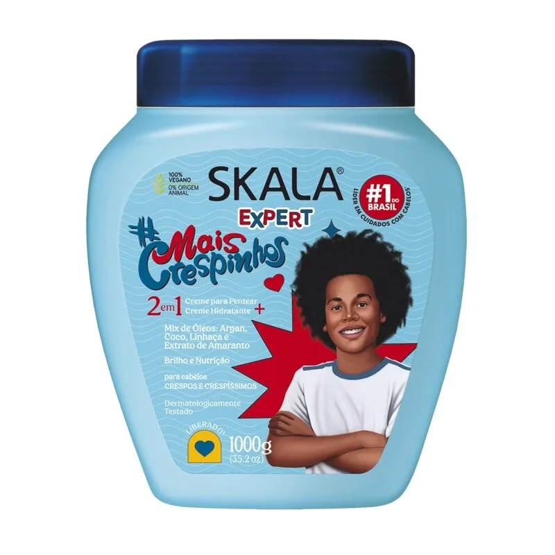 Skala Creme de Tratamento Mais Crespinhos 1000g