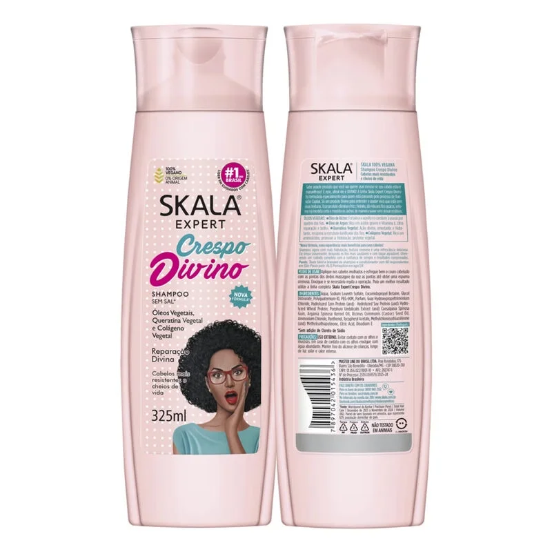 Skala Shampoo Crespo Divino 325ml